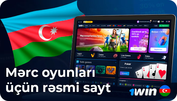 Rəsmi sayt haqqında 1win - Azərbaycandan olan oyunçu üçün onlayn kazino oynamaq qanunidir. Qeydiyyat və bonus.