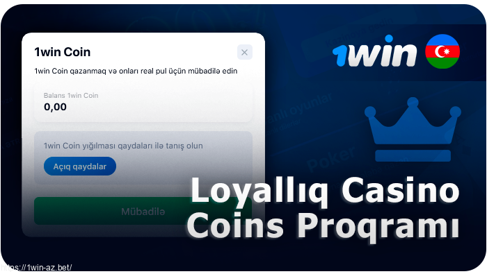 1Win kazinosunda sadiqlik proqramı - AZ oyunçuları necə həvəsləndirilir