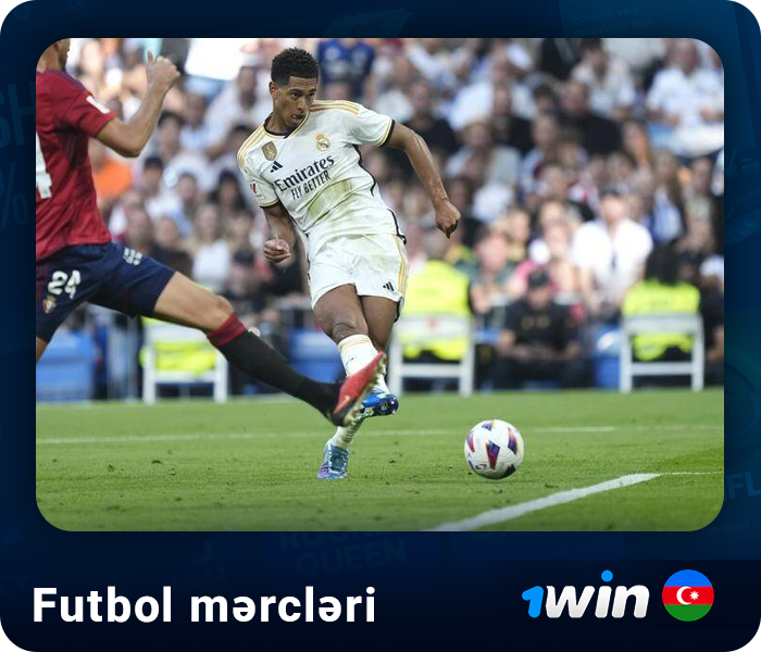 1win Azərbaycan-da futbol mərcləri