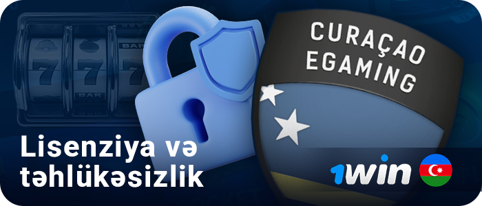 1win AZ onlayn kazinosu hansı lisenziyaya malikdir